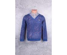 свитер подросток BPA, модель B9TD blue демисезон