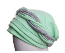 шапка женская Mabi, модель A1003 green демисезон