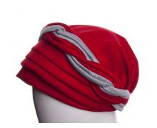 шапка женская Mabi, модель A1009 red демисезон