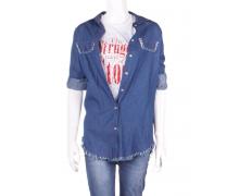 рубашка женская Sercino, модель R269 blue демисезон