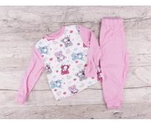 пижама детская OL, модель 34205 pink лето