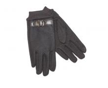 перчатки мужские Anjela, модель Ремешок черный зима