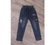 джинсы детские iBamBino, модель 188-4 blue демисезон