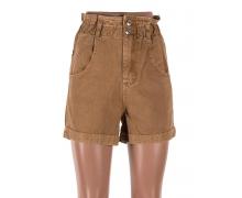 шорты женские UNO2, модель 8013 brown лето