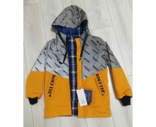 куртка детская Ассоль, модель AA118 grey демисезон