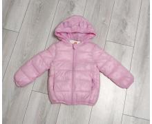 куртка детская Ассоль, модель AA19 pink демисезон
