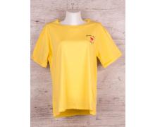 футболка женская Шаолинь, модель Y626 yellow лето