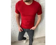 футболка мужская Nik, модель S1038 red лето