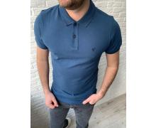 футболка мужская Nik, модель S1077 blue лето