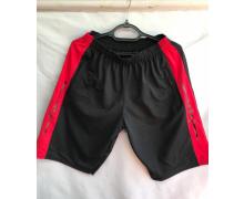 шорты мужские Buvet, модель D197 black-red лето