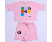 костюм детский Ассоль, модель AA155 pink лето