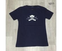 футболка мужская Wafa, модель 1011 black лето