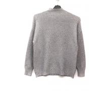 свитер женский Шаолинь, модель S178 серый демисезон