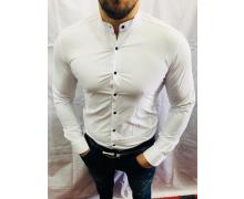 рубашка мужская Yulichka, модель Стойка 3773 бел демисезон