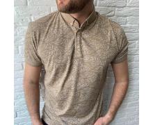 Футболка мужская Nik, модель Polo S1390 beige лето