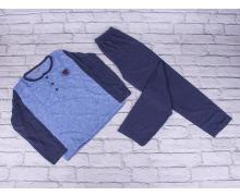 пижама детская OL, модель Fancy 1003 l.blue-blue демисезон