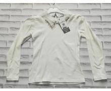 блузка детская Ассоль, модель AA382 white демисезон