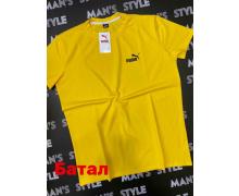футболка мужская Alex Clothes, модель A2025 yellow батал лето