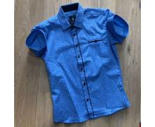 Рубашка детская Nik, модель S1887 blue лето