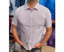Рубашка мужская Nik, модель S2042 grey лето