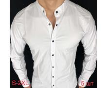Рубашка мужская Надийка, модель R953 white демисезон