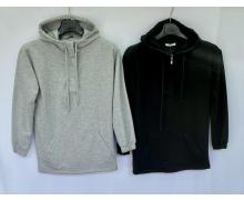 Худи женская X-Ray, модель XR367 grey демисезон