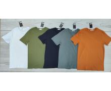 Футболка мужская Samo, модель 100-1 l.blue лето