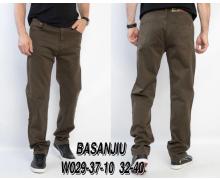 джинсы мужские Basanjiu, модель 029-37-12 khaki демисезон