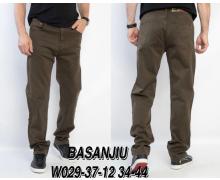 джинсы мужские Basanjiu, модель 029-37-12 khaki демисезон
