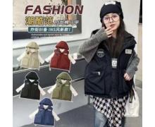 Жилетка детская Farbique, модель F80 khaki демисезон