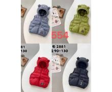 Жилетка детская Farbique, модель 554 khaki демисезон