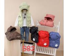 Жилетка детская Farbique, модель 582 red демисезон