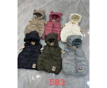 Жилетка детская Farbique, модель 583 olive демисезон