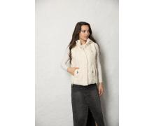 Жилетка женская DGMD, модель B480 white демисезон