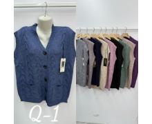 Жилетка женская DGMD, модель Q1 mix демисезон