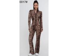 комбинезон женский NewJeans, модель J0017 brown демисезон