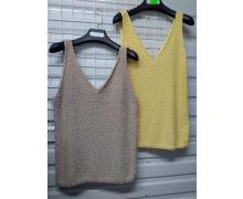 Майка женская Dream, модель DM119 brown лето