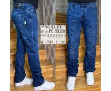 Джинсы мужские God Baron, модель PC-1368 blue зима