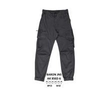 Штаны мужские God Baron, модель AK 8502-1 black демисезон