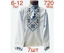 Вышиванка детская Надийка, модель N720-1 white демисезон