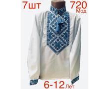 Вышиванка детская Надийка, модель N720-1 white демисезон