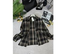 Рубашка женская Sofi Cor, модель 9063 brown демисезон