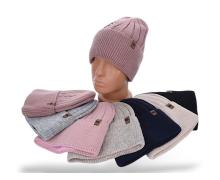 Шапка женская КОРОЛЕВА, модель KL11 mix зима