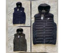 Жилетка мужская Hoan, модель E17 khaki демисезон