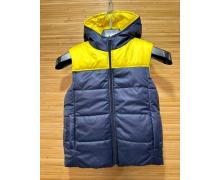 Жилетка детская Major, модель M308 navy-yellow демисезон