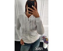 Кофта Спорт женская MMC clothes, модель 3051-7221 white демисезон