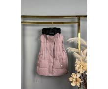 Жилетка детская Delfinka, модель 533 pink демисезон