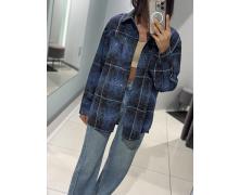 Рубашка женская Comod, модель 7101 green демисезон