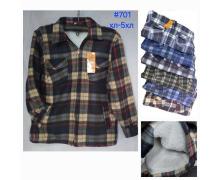 Рубашка мужская Hoan, модель 701 mix зима