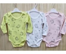 Боди детские Miki Maki, модель 1564-2 white демисезон